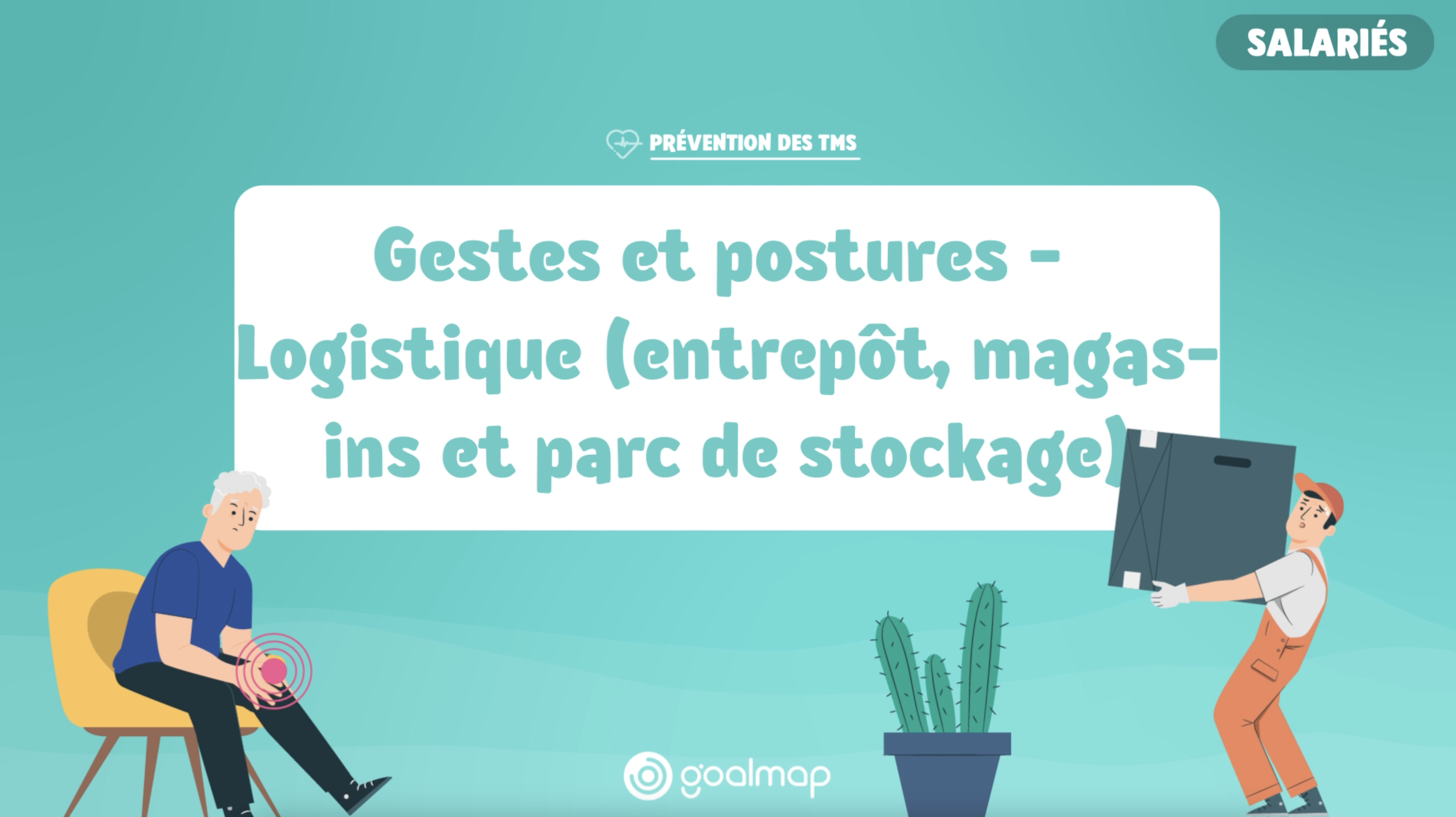 Formation Gestes et postures - Logistique (entrepôt, magasins et parc de stockage)