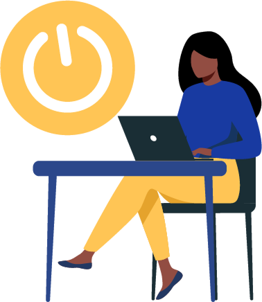 E-learning illustration