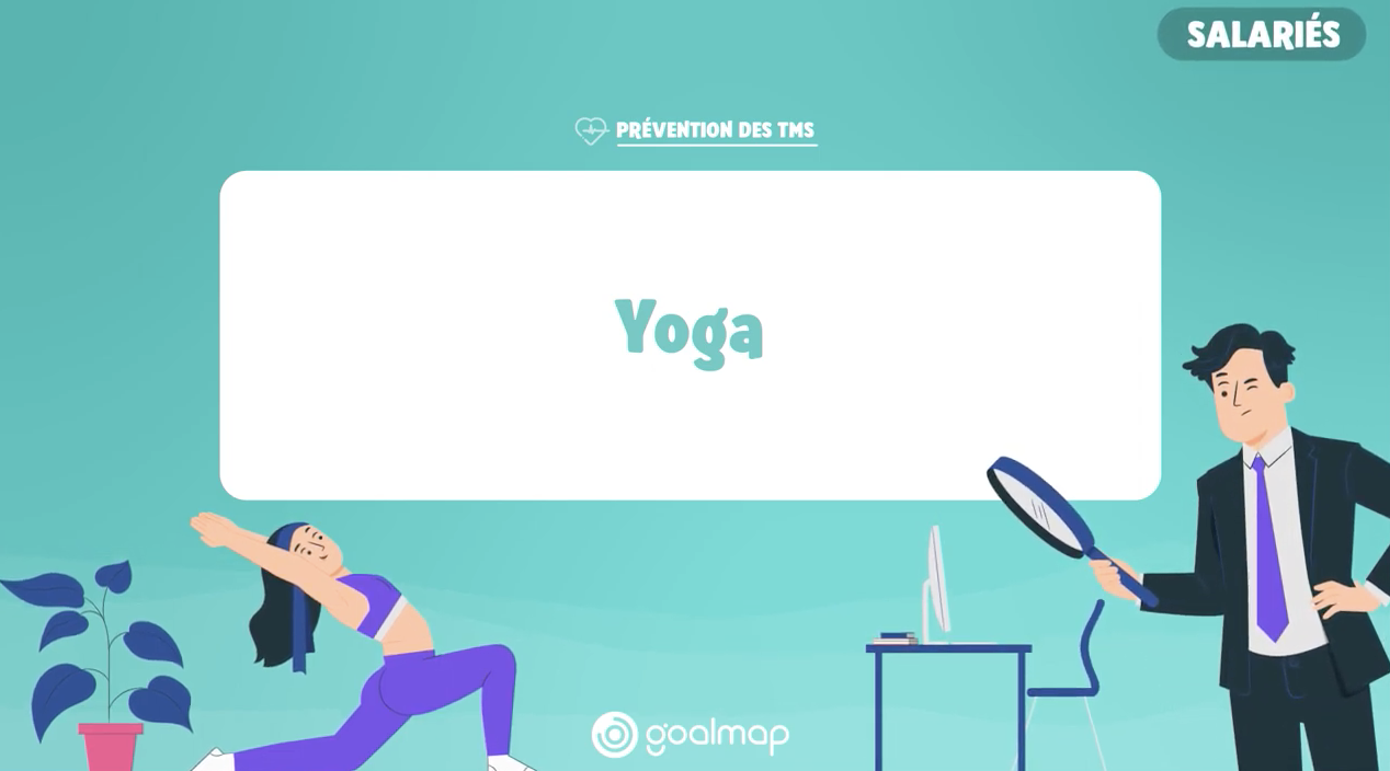 Cours de yoga en entreprise