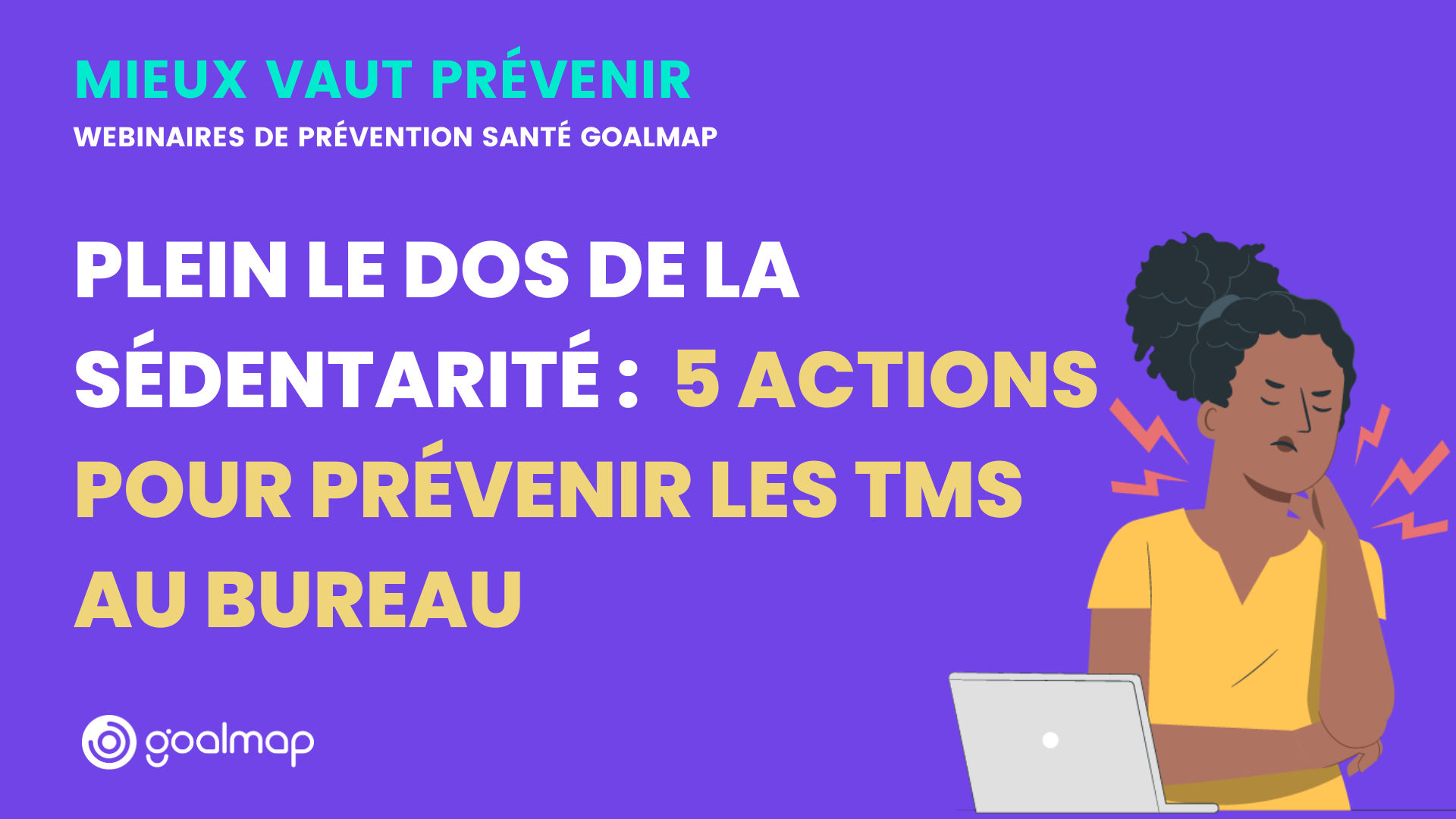 Métiers sédentaires : 5 actions pour prévenir les TMS au bureau