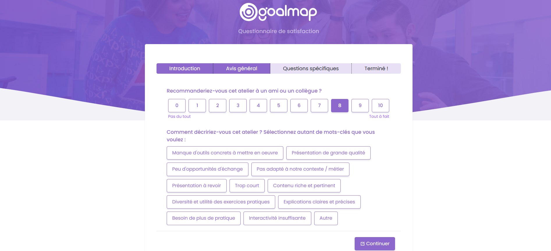 Image du questionnaire