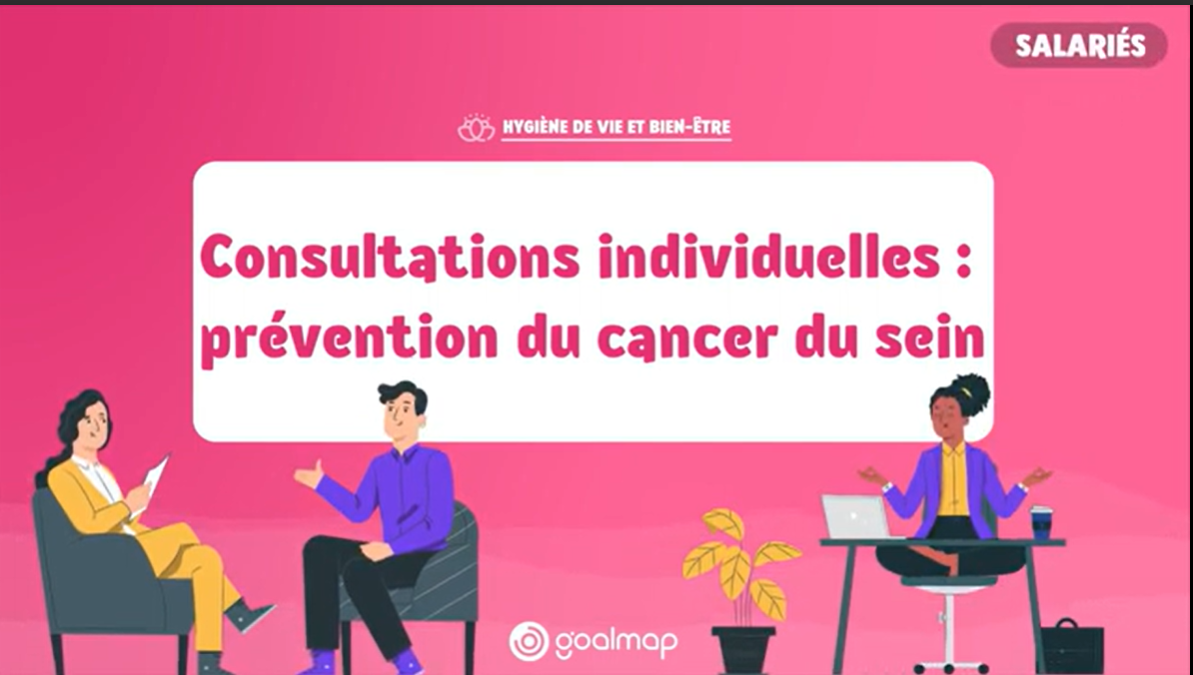 Consultations individuelles : prévention du cancer du sein 