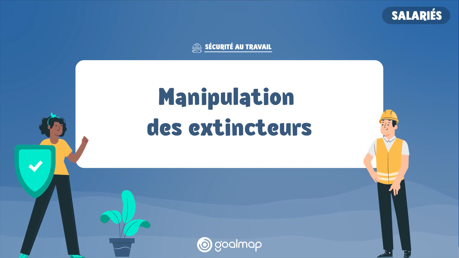 Formation à la manipulation des extincteurs