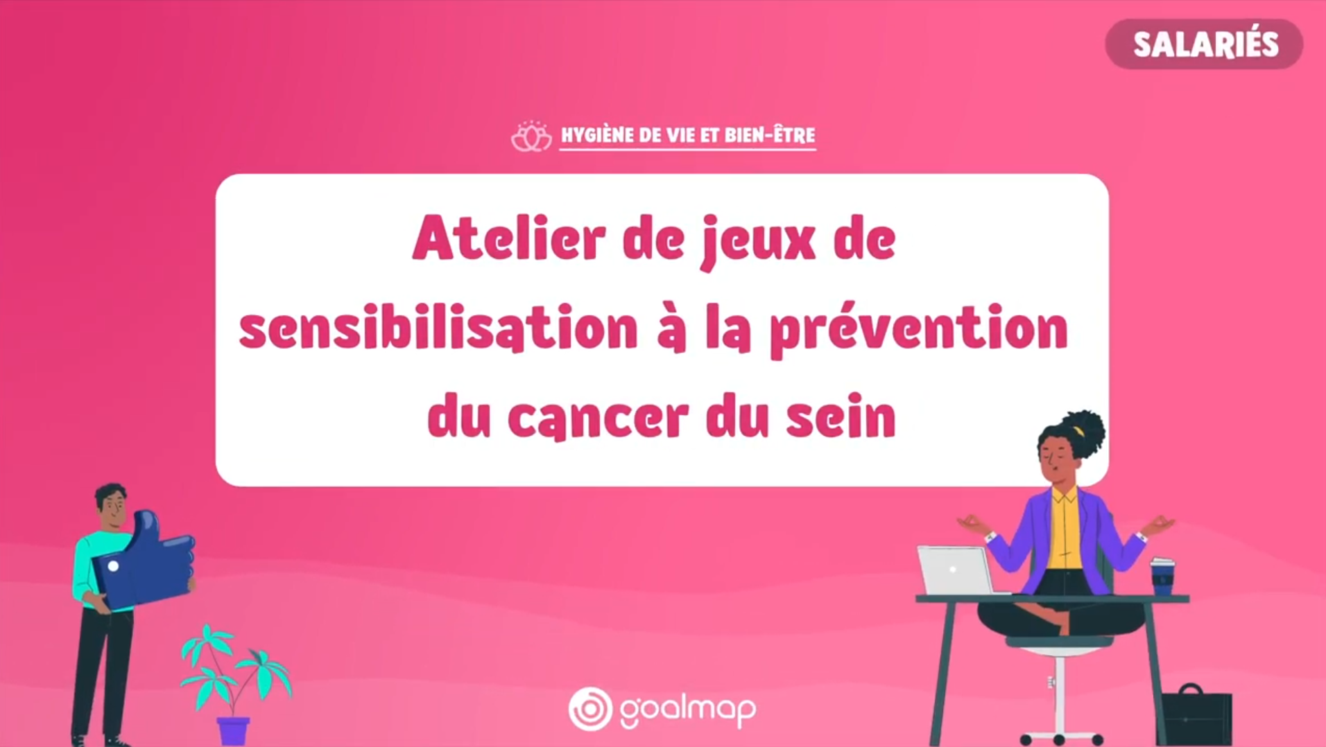 Atelier de jeux de sensibilisation à la prévention du cancer du sein
