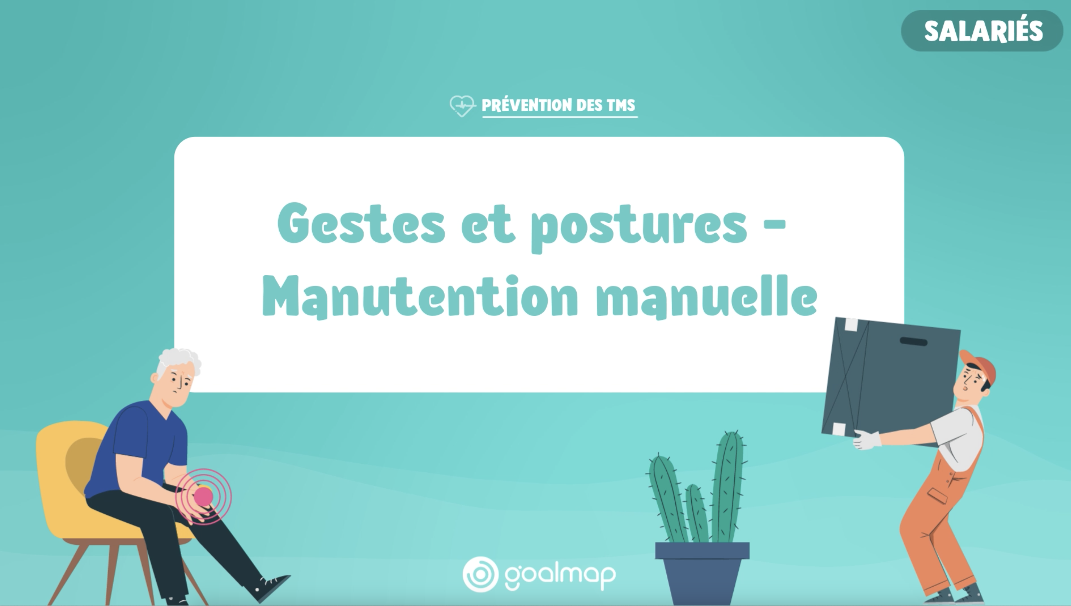 Formation gestes et postures - Manutention manuelle