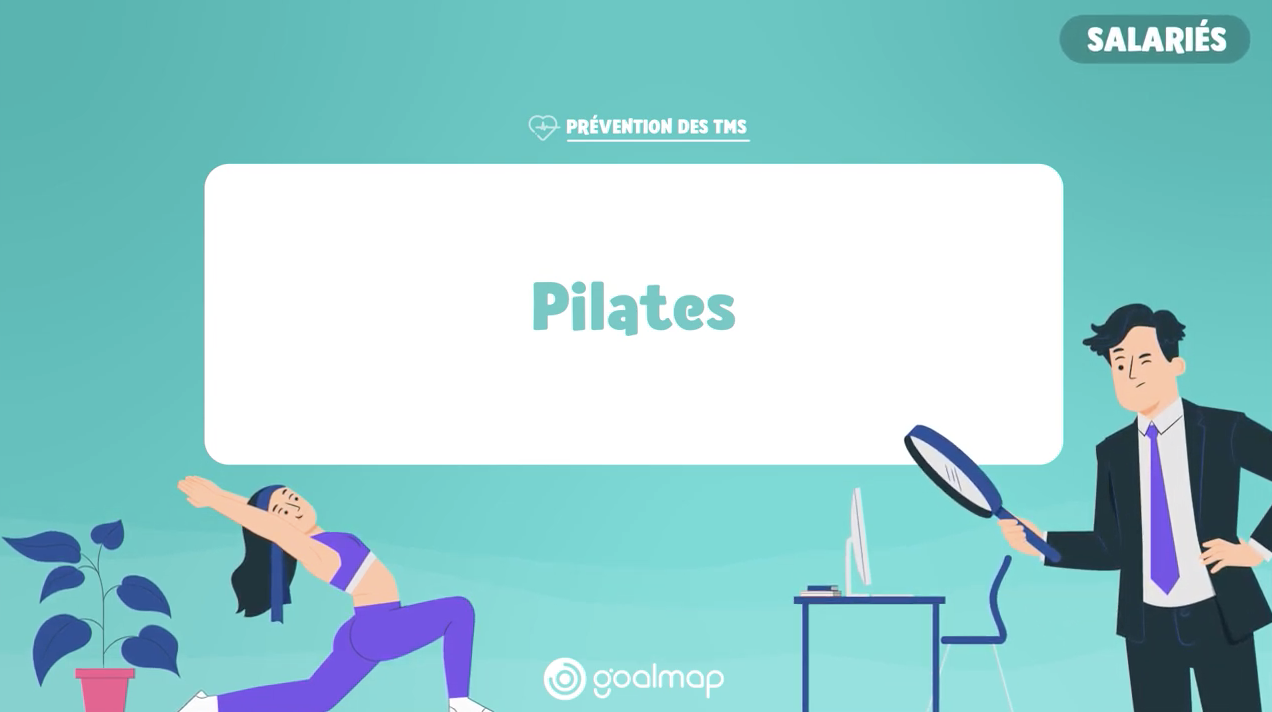 Cours de Pilates en entreprise