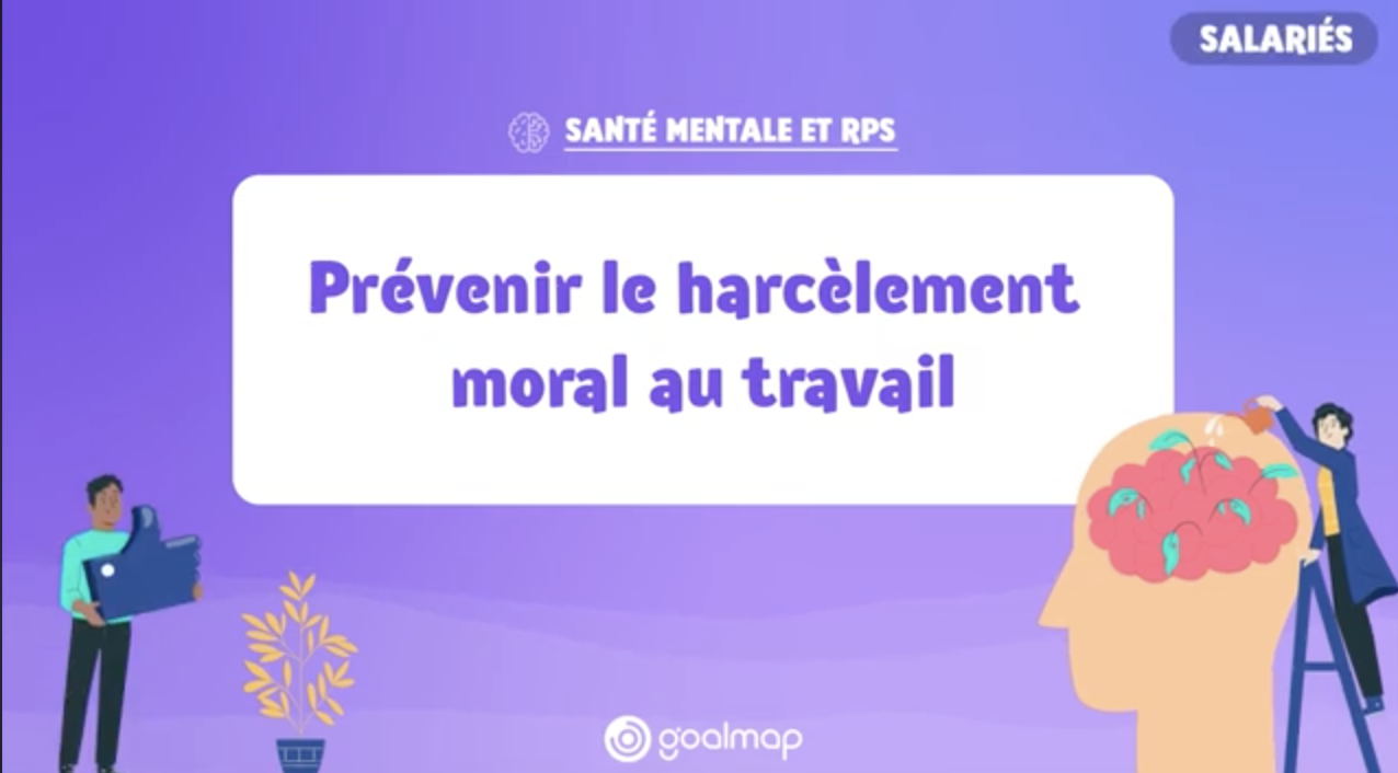 Formation à la prévention du harcèlement moral au travail