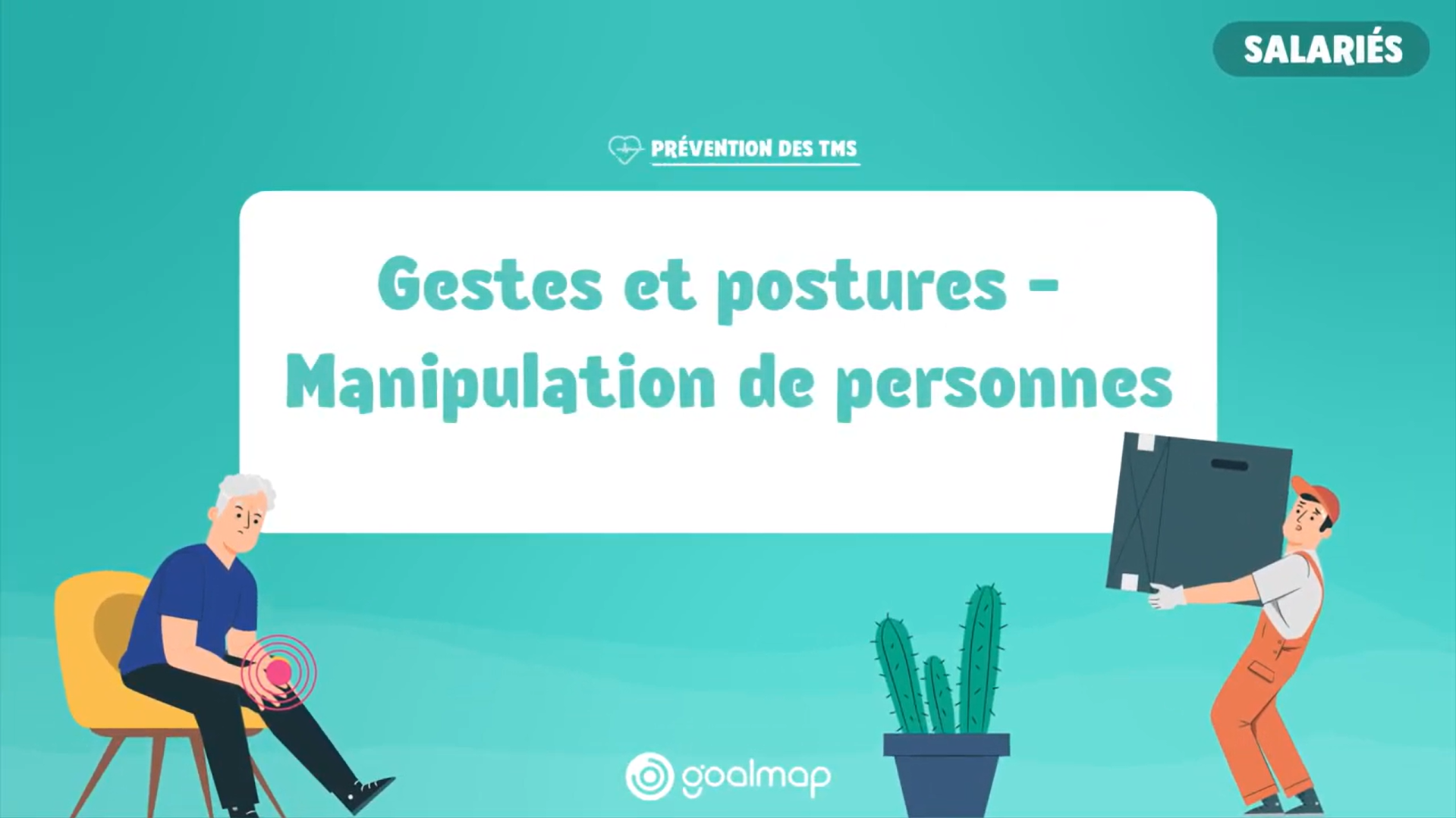 Formation gestes et postures - Manipulation de personnes